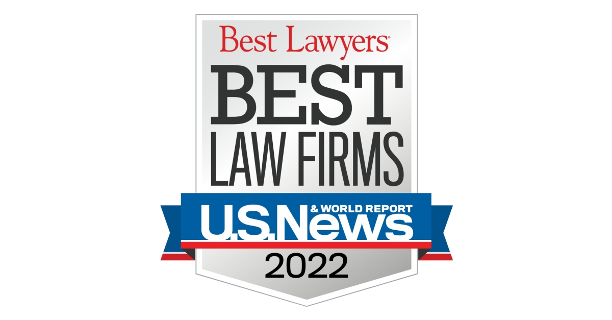 Kaleo Legal listed in Best Law Firms 2022 in 4 categories