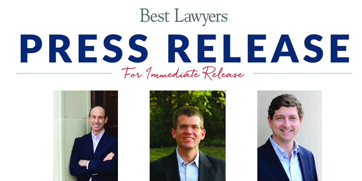 Billy Poynter, Brian Wainger, and Will Dickinson were named to the 2020 Edition of Best Lawyers in America